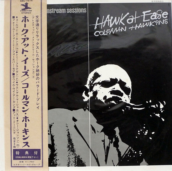 Coleman Hawkins - Hawk At Ease (LP, Album, RE)