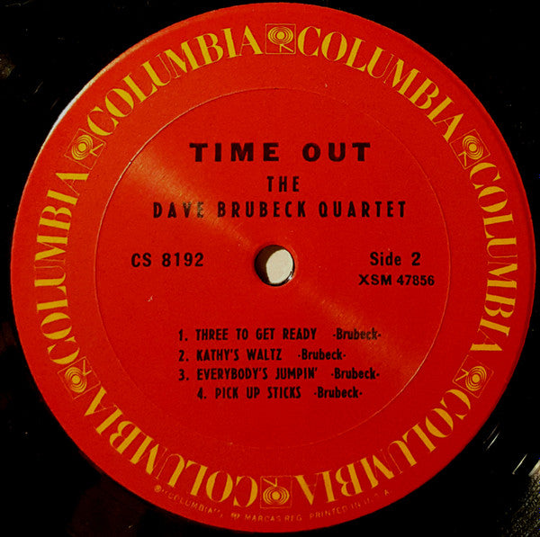 The Dave Brubeck Quartet - Time Out (LP, Album, RE)