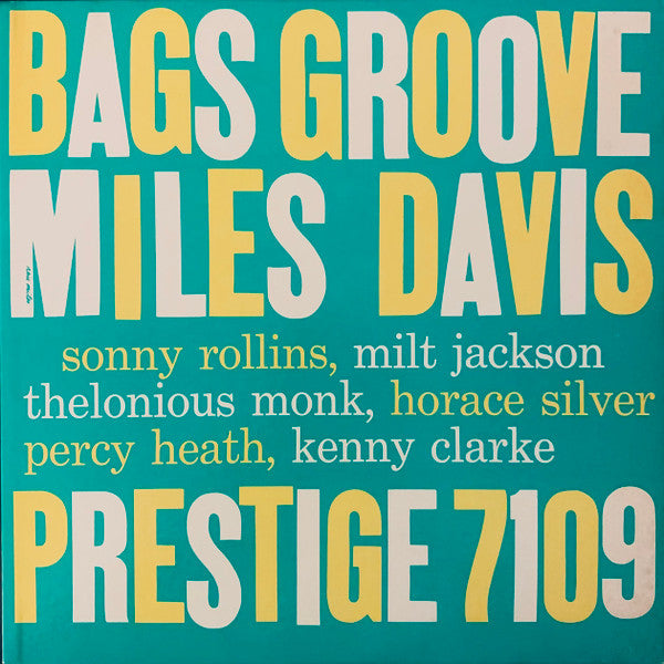 Miles Davis - Bags Groove (LP, Album, Mono, RE)