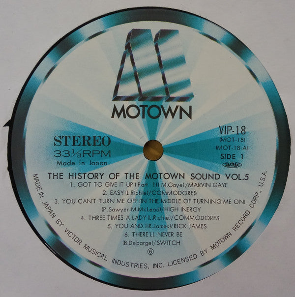 Various - The History Of The Motown Sound Vol. 5 (2xLP, Comp)