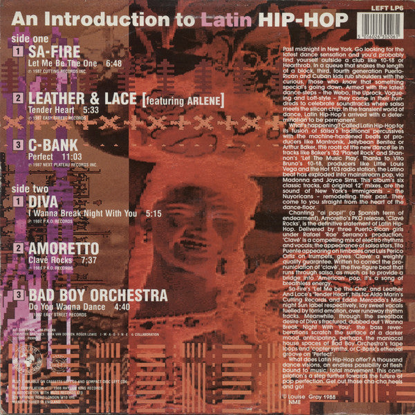 Various - An Introduction To Latin Hip-Hop (LP, Comp, Whi)