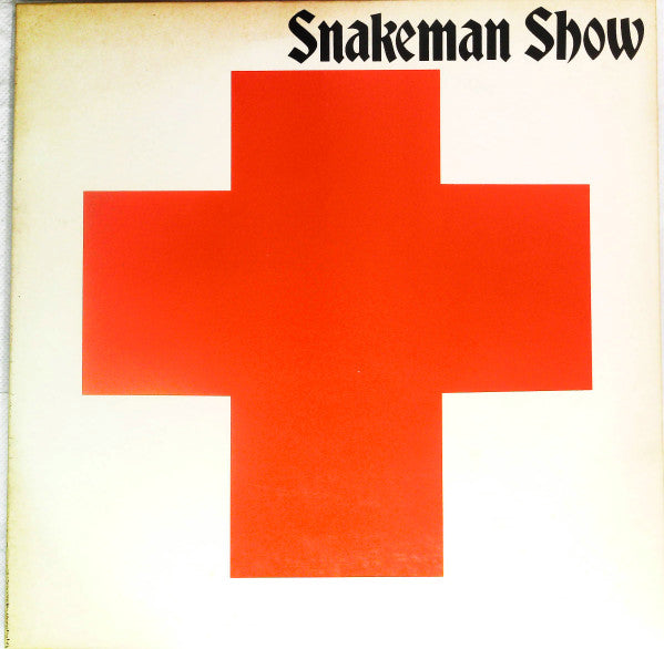 Snakeman Show - 死ぬのは嫌だ、恐い。戦争反対! (LP, Album, Promo, Red)