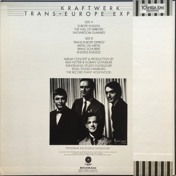 Kraftwerk - Trans Europe Express (LP, Album, RP)