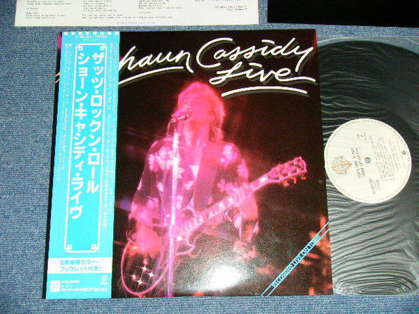 Shaun Cassidy - Live - That's Rock 'N' Roll (LP, Album)