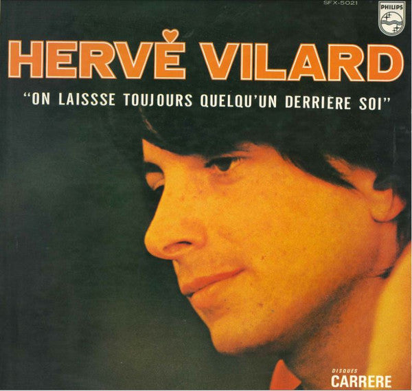 Hervé Vilard - On Laisse Toujours Quelqu'un Derriere Soi(LP, Album,...