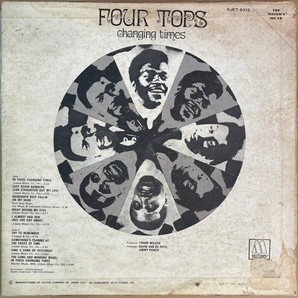 Four Tops - Changing Times (LP, Album, Promo)