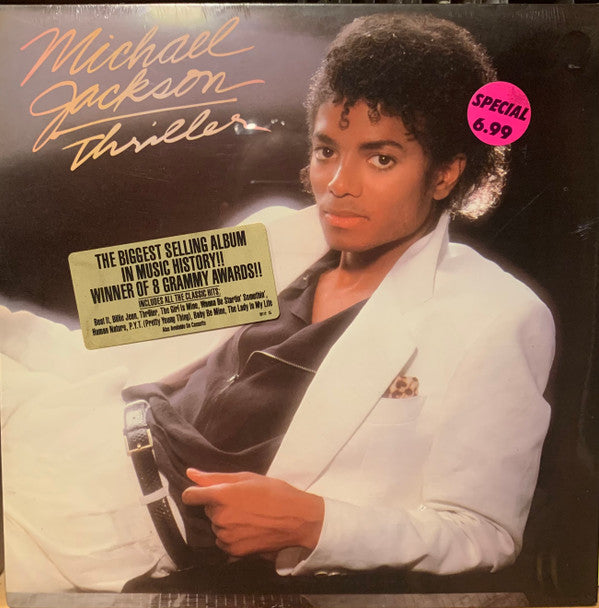 Michael Jackson - Thriller (LP, Album, RE)