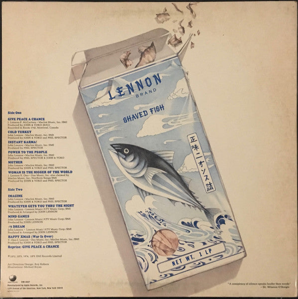 Lennon* / Plastic Ono Band* - Shaved Fish (LP, Comp, RE, Los)