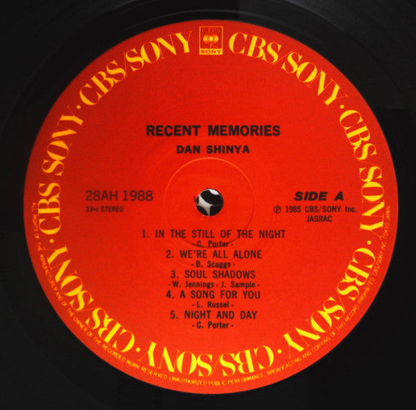 Dan Shinya - Recent Memories (LP, Album)