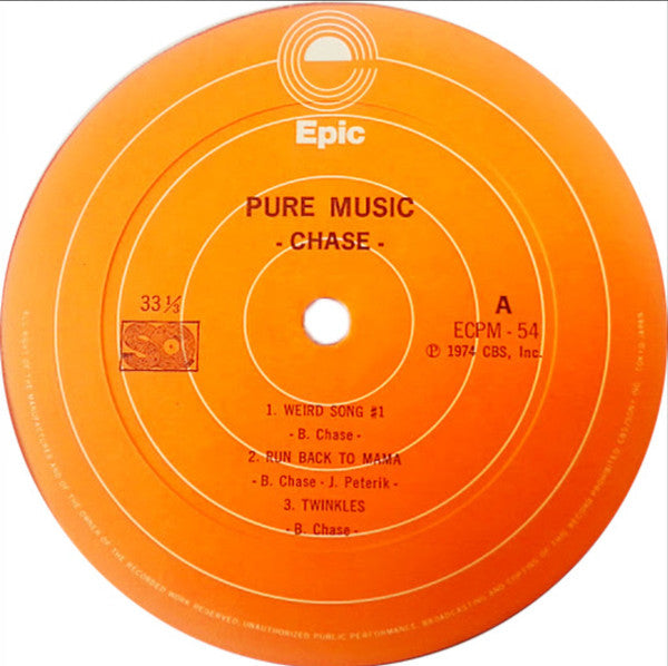 Chase (5) - Pure Music (LP, Album, Quad)