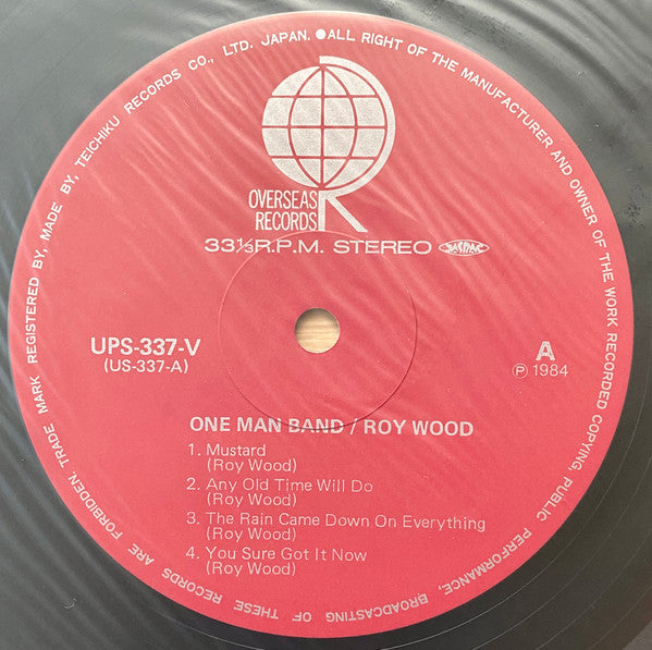 Roy Wood - One Man Band (LP)