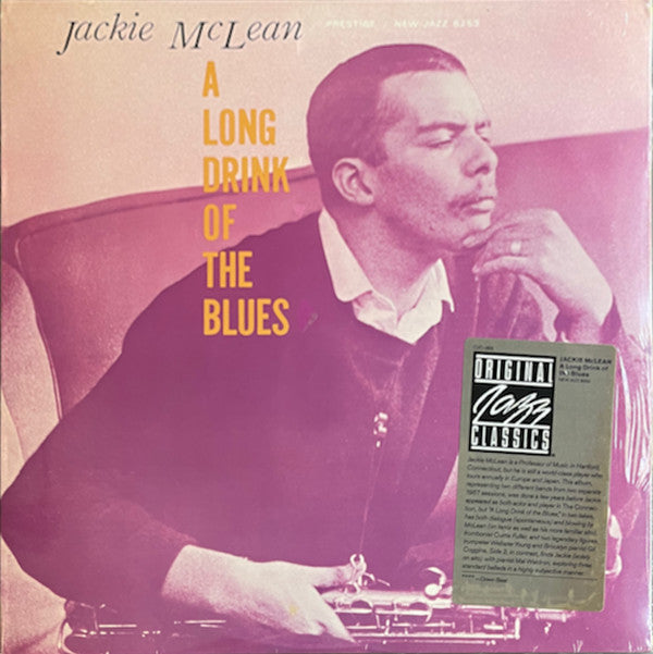 Jackie McLean - A Long Drink Of The Blues (LP, Album)