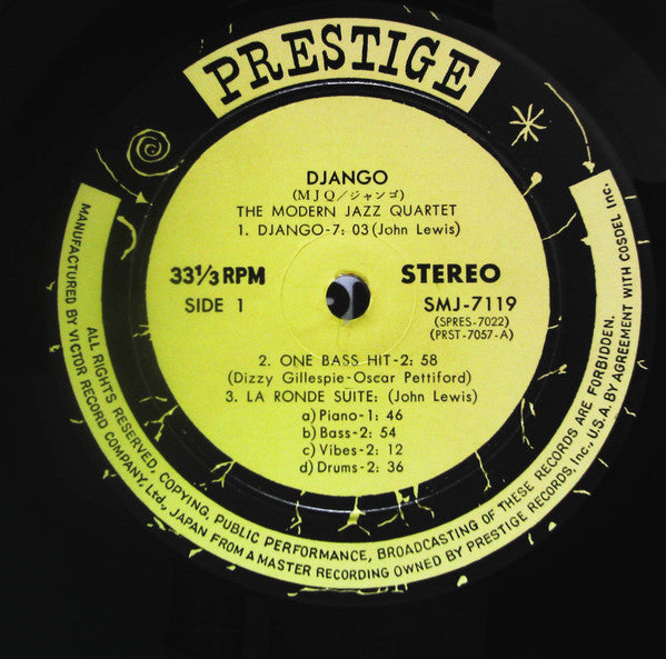 MJQ* - Django (LP, Album, RE)