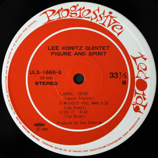 Lee Konitz Quintet - Figure & Spirit (LP, Album)