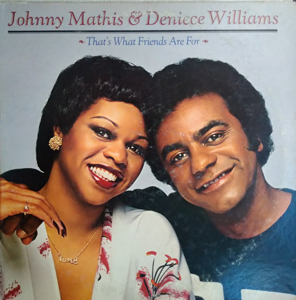 Johnny Mathis & Deniece Williams - That's What Friends Are For (LP)