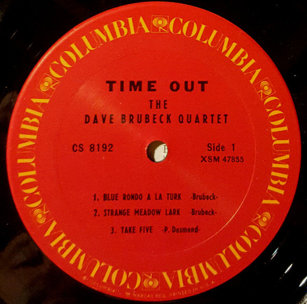 The Dave Brubeck Quartet - Time Out (LP, Album, RE)