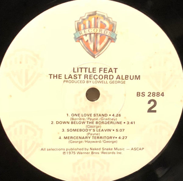 Little Feat - The Last Record Album (LP, Album, RE)