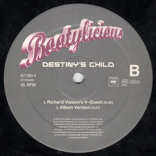 Destiny's Child - Bootylicious (12"")