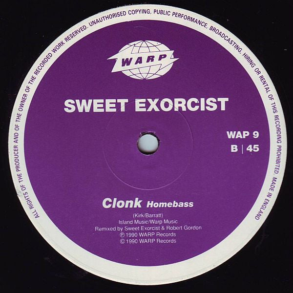 Sweet Exorcist - Clonk (12"")