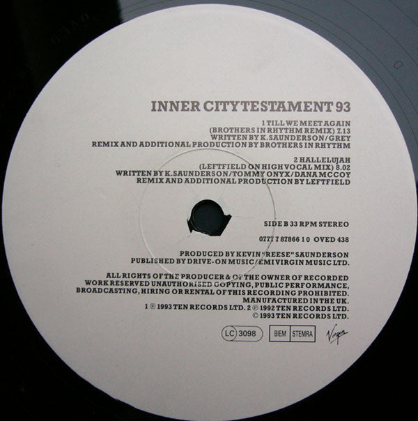 Inner City - Testament 93 (2x12"", Comp, Ltd)