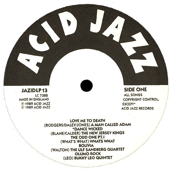 Various - Totally Wired (A Collection From Acid Jazz Records)(LP, A...