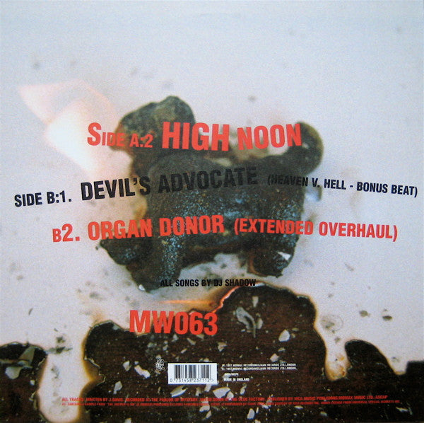 DJ Shadow - High Noon (12"", Single)