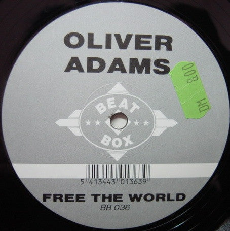 Oliver Adams - Free The World (12"")