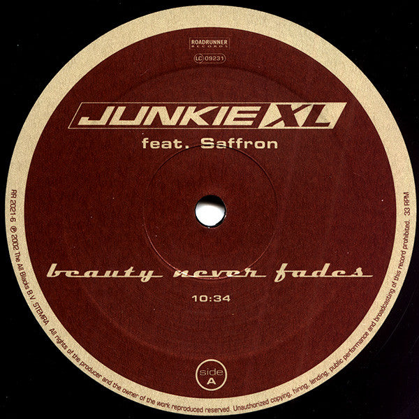 Junkie XL - Beauty Never Fades / Breezer (2x12"")