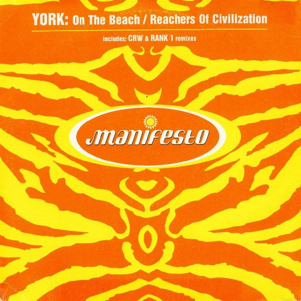York - On The Beach / Reachers Of Civilization (12"", Single)