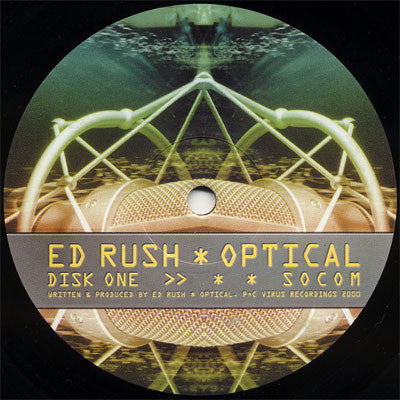 Ed Rush & Optical / Trace* & Optical - Socom (2x12"", EP)
