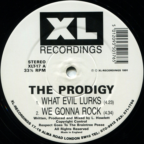 The Prodigy - What Evil Lurks (12"", EP)