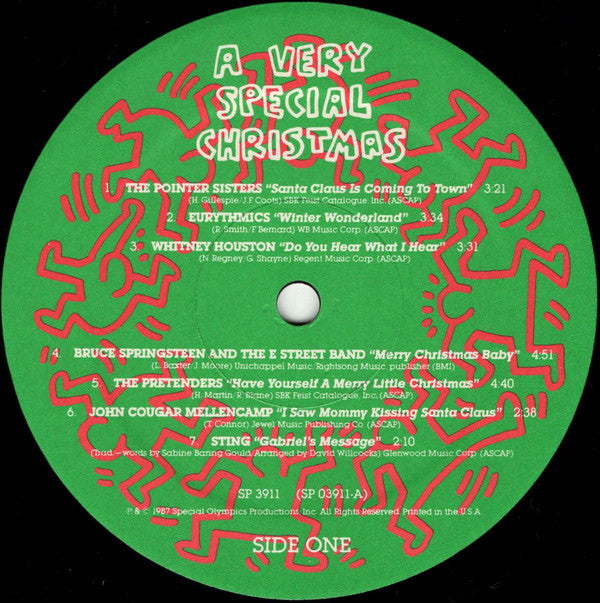 Various : A Very Special Christmas (LP, Comp, Gol)