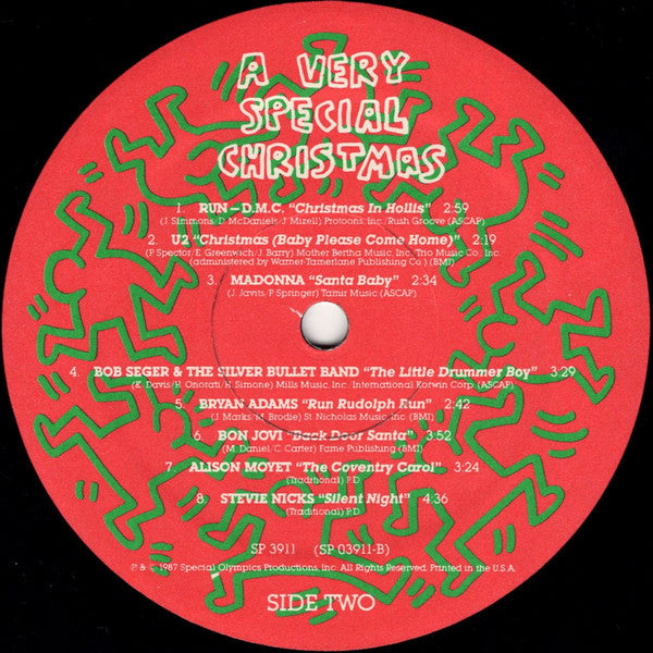 Various : A Very Special Christmas (LP, Comp, Gol)