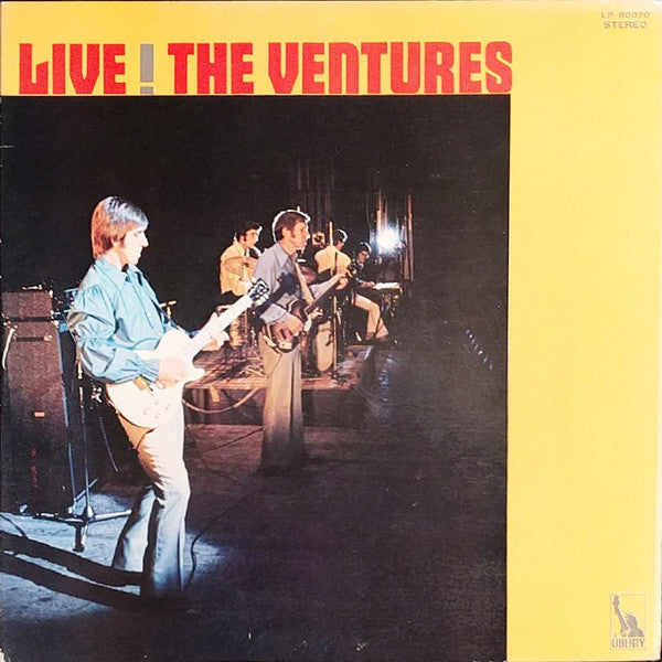 The Ventures : Live! (LP, Gat)