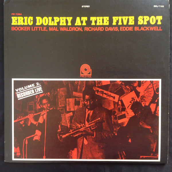 Eric Dolphy : At The Five Spot Volume 2 (LP, Album, RE)