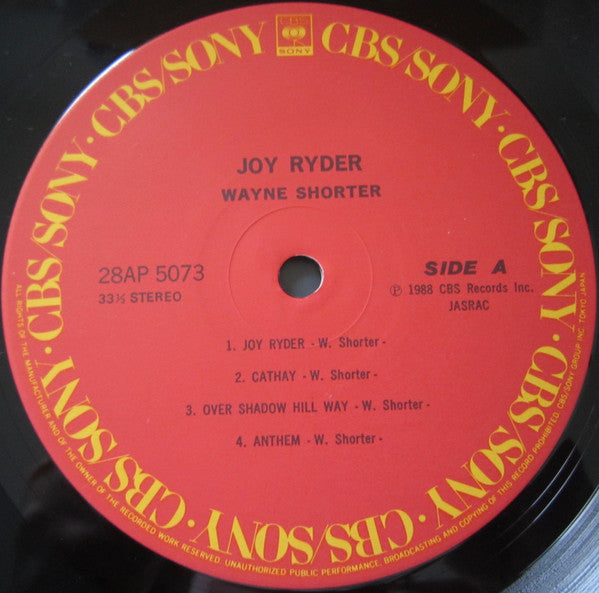 Wayne Shorter : Joy Ryder (LP, Album)