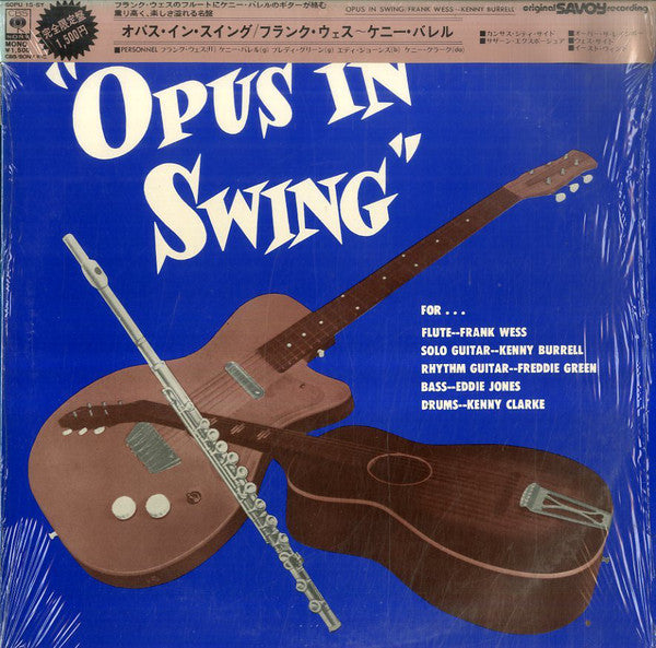 Frank Wess, Kenny Burrell, Freddie Green, Eddie Jones, Kenny Clarke : Opus In Swing (LP, Album, Mono, RE)