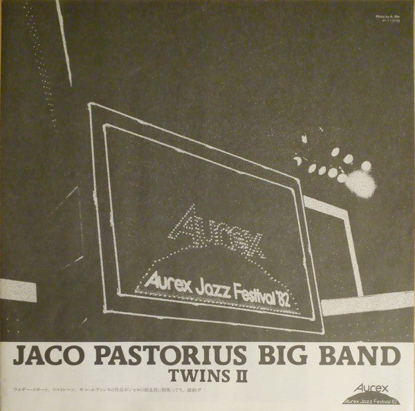 Jaco Pastorius Big Band : Twins II (Aurex Jazz Festival '82) (LP, Album)
