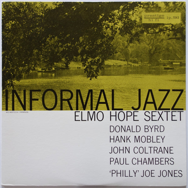 Elmo Hope Sextet : Informal Jazz (LP, Album, Mono, RE)