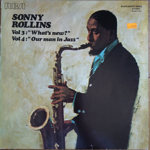 Sonny Rollins : Vol 3: "What's New?" / Vol 4: "Our Man In Jazz" (2xLP, Comp, RE)