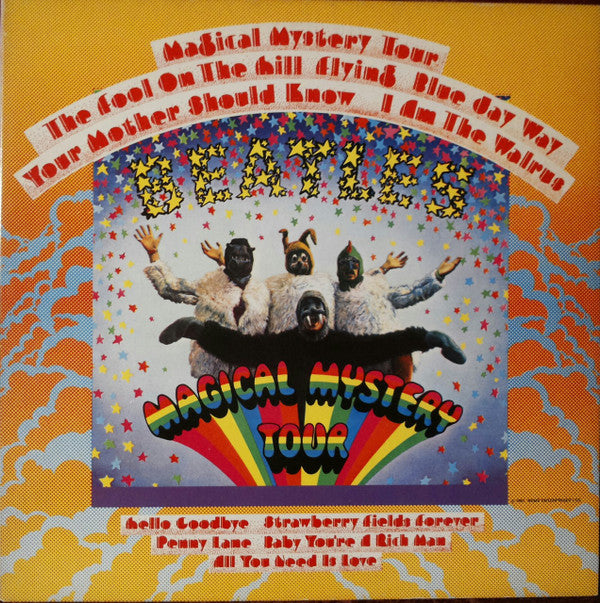 The Beatles : Magical Mystery Tour (LP, Album, RE, Pur)