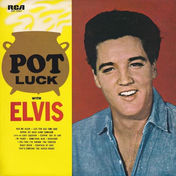 Elvis Presley : Pot Luck (LP, Album, RE)
