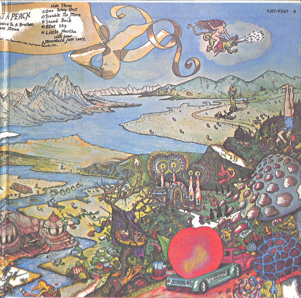 The Allman Brothers Band : Eat A Peach (2xLP, Album, RE, Gat)