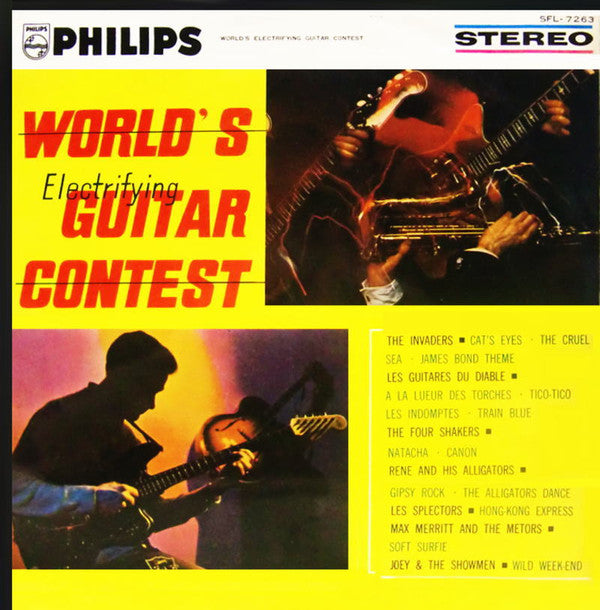 Various : World's Electrifying Guitar Contest (LP, Comp)