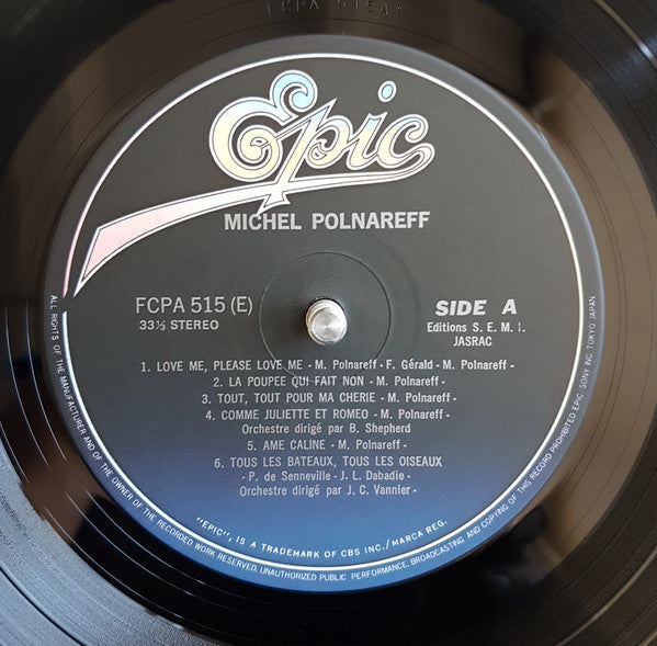 Michel Polnareff : Michel Polnareff (LP, Comp)