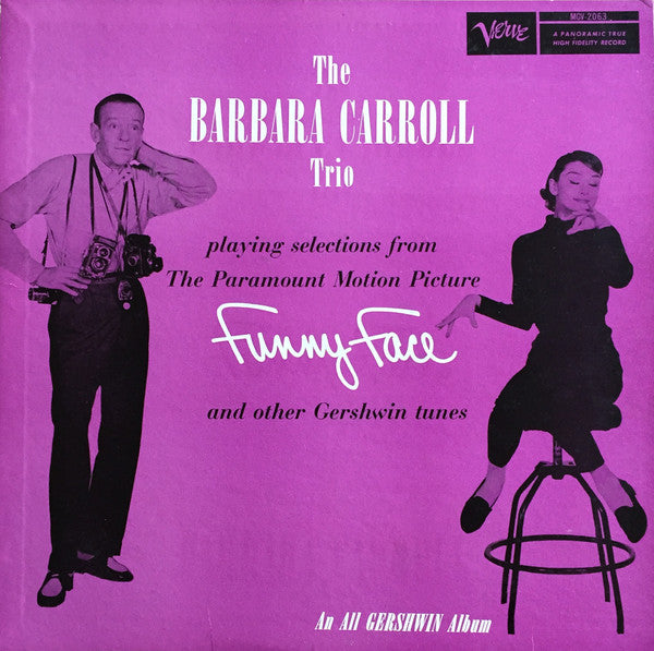 The Barbara Carroll Trio* : Funny Face (LP, Mono)