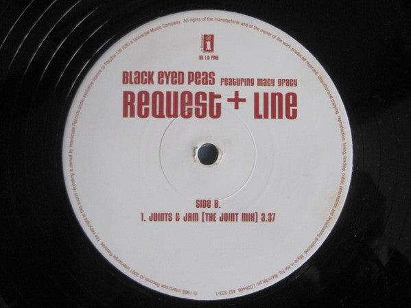 Black Eyed Peas Featuring Macy Gray : Request Line (12", M/Print)