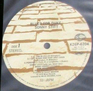 Sonny Stitt : Blues For Duke (LP, Album)