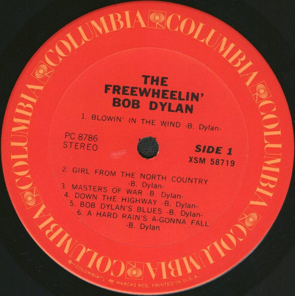 Bob Dylan : The Freewheelin' Bob Dylan (LP, Album, RE, RP)