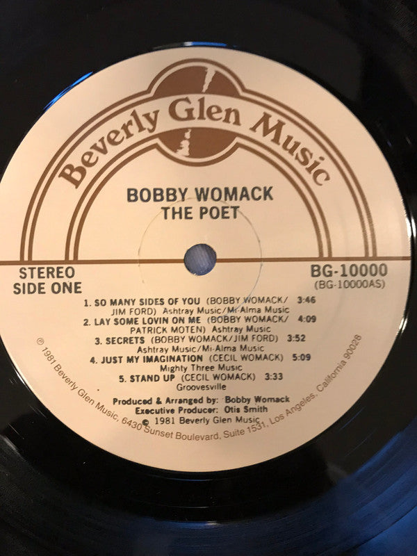 Bobby Womack : The Poet (LP, Album, PRC)